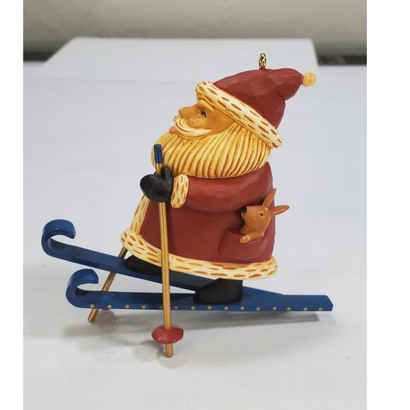 Vintage Hallmark Keepsake Ornament “Kris "Cross Country" Kringle” 2000 - Picture 2 of 8